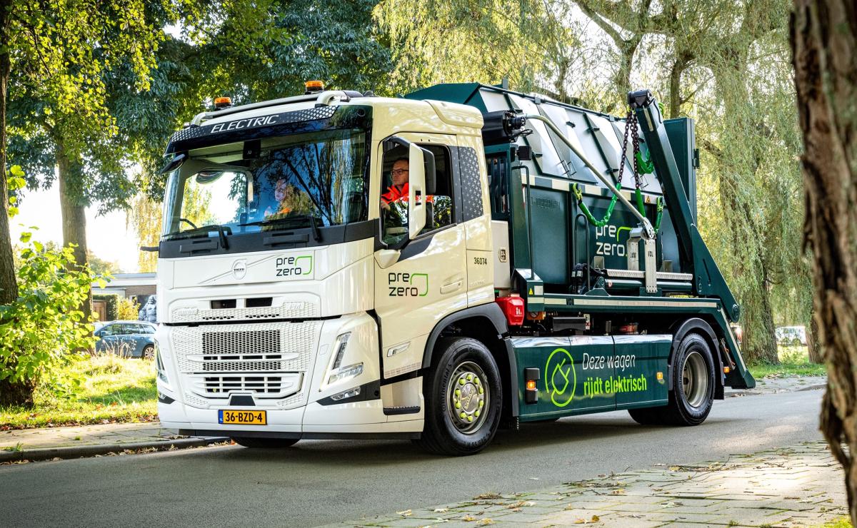 PreZero Volvo FM Electric header