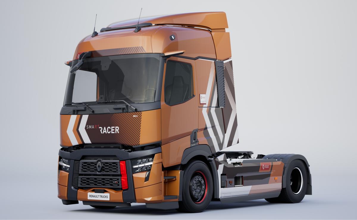 Renault Trucks Model Year 2025 - T Smart Racer zij-aanzicht