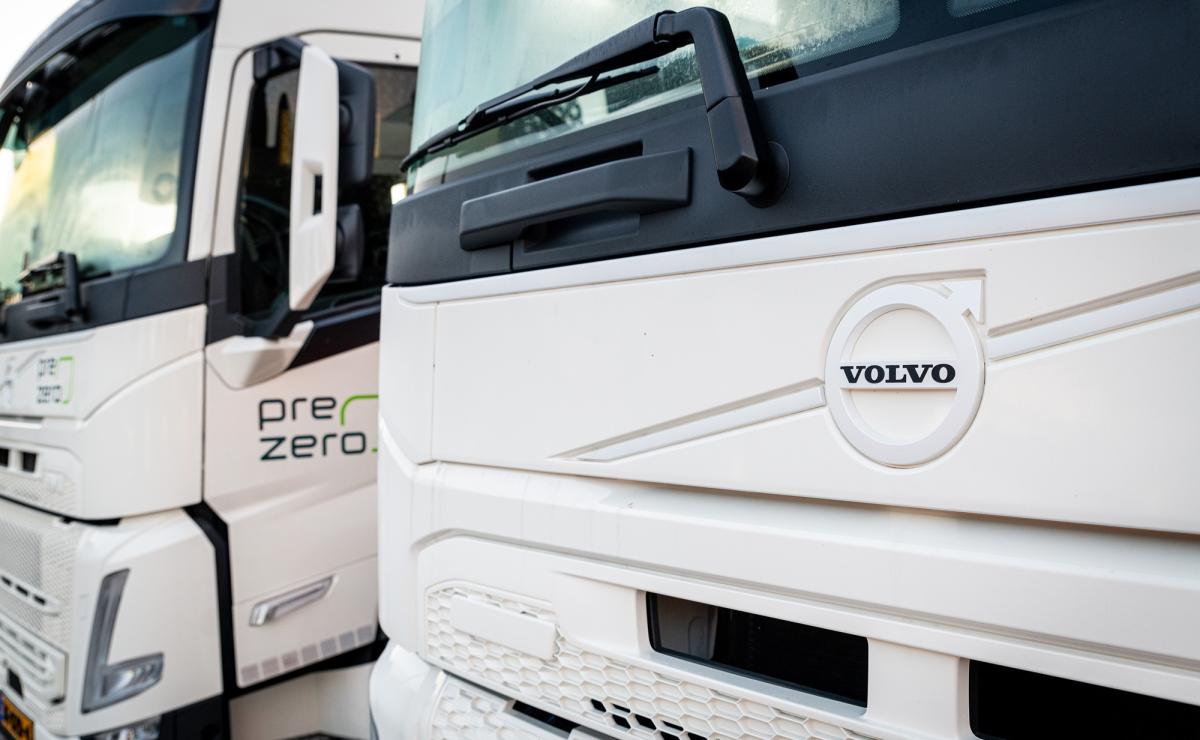 PreZero Volvo FM Electric detail