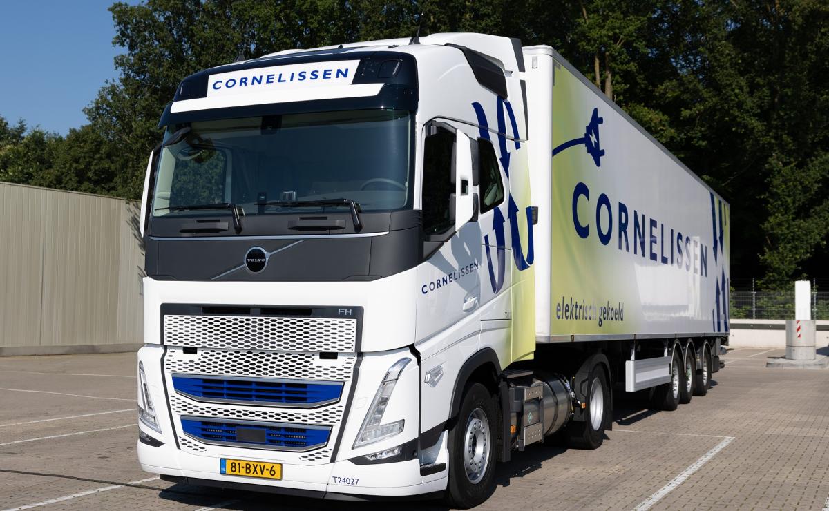 Volvo FH op (Bio-)LNG Cornelissen Groep