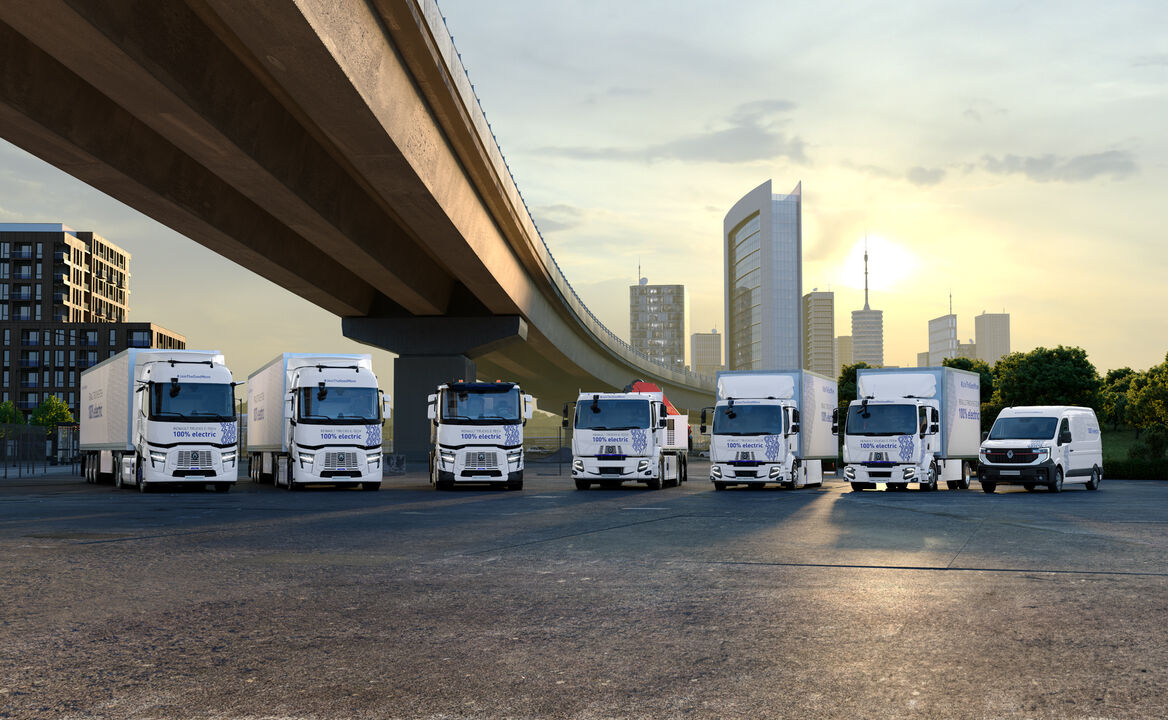 Renault Trucks E-Tech range LR