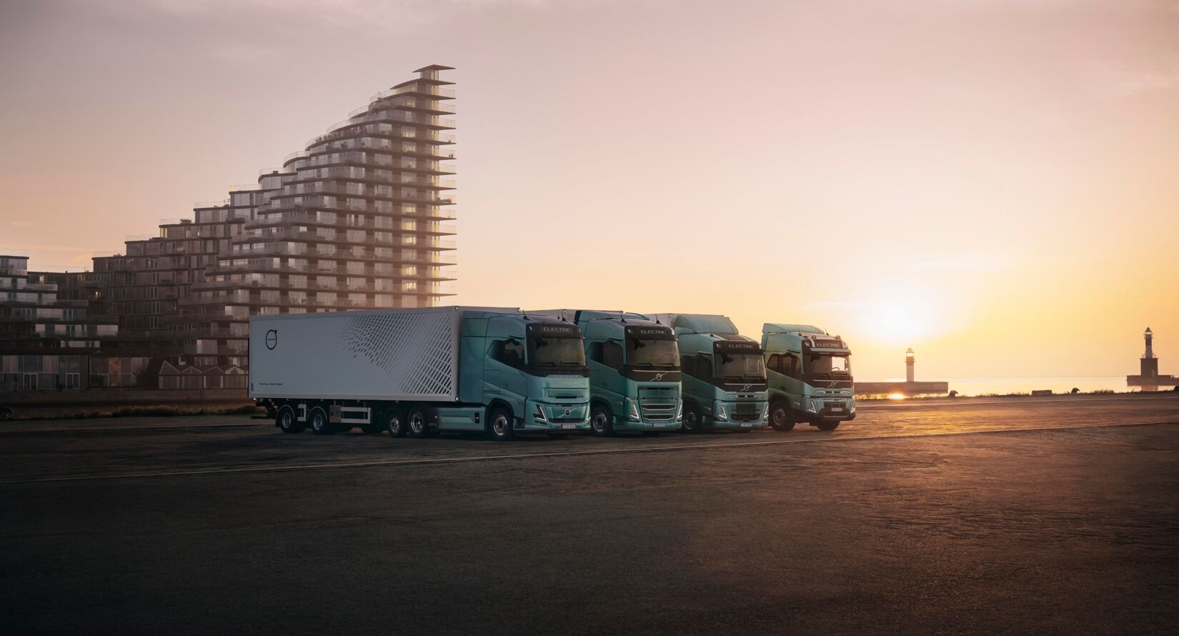 Volvo Trucks new generation electric truck range