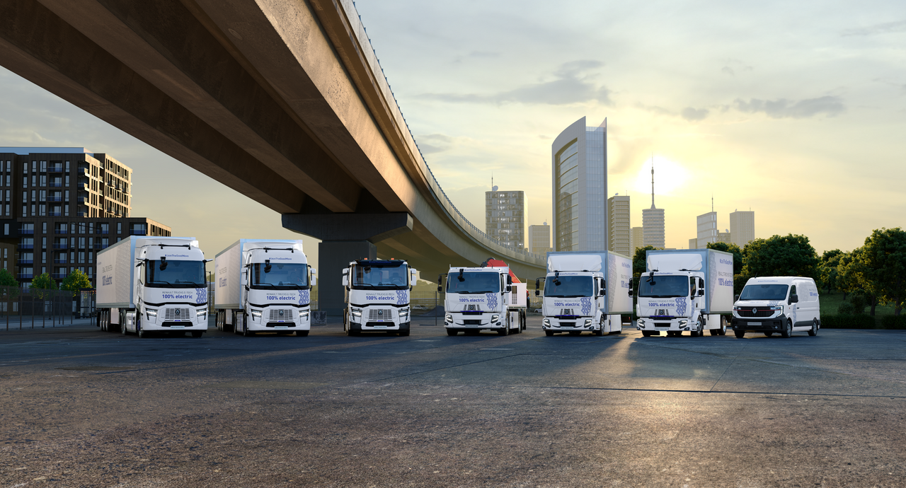 Renault Trucks E-Tech electric range