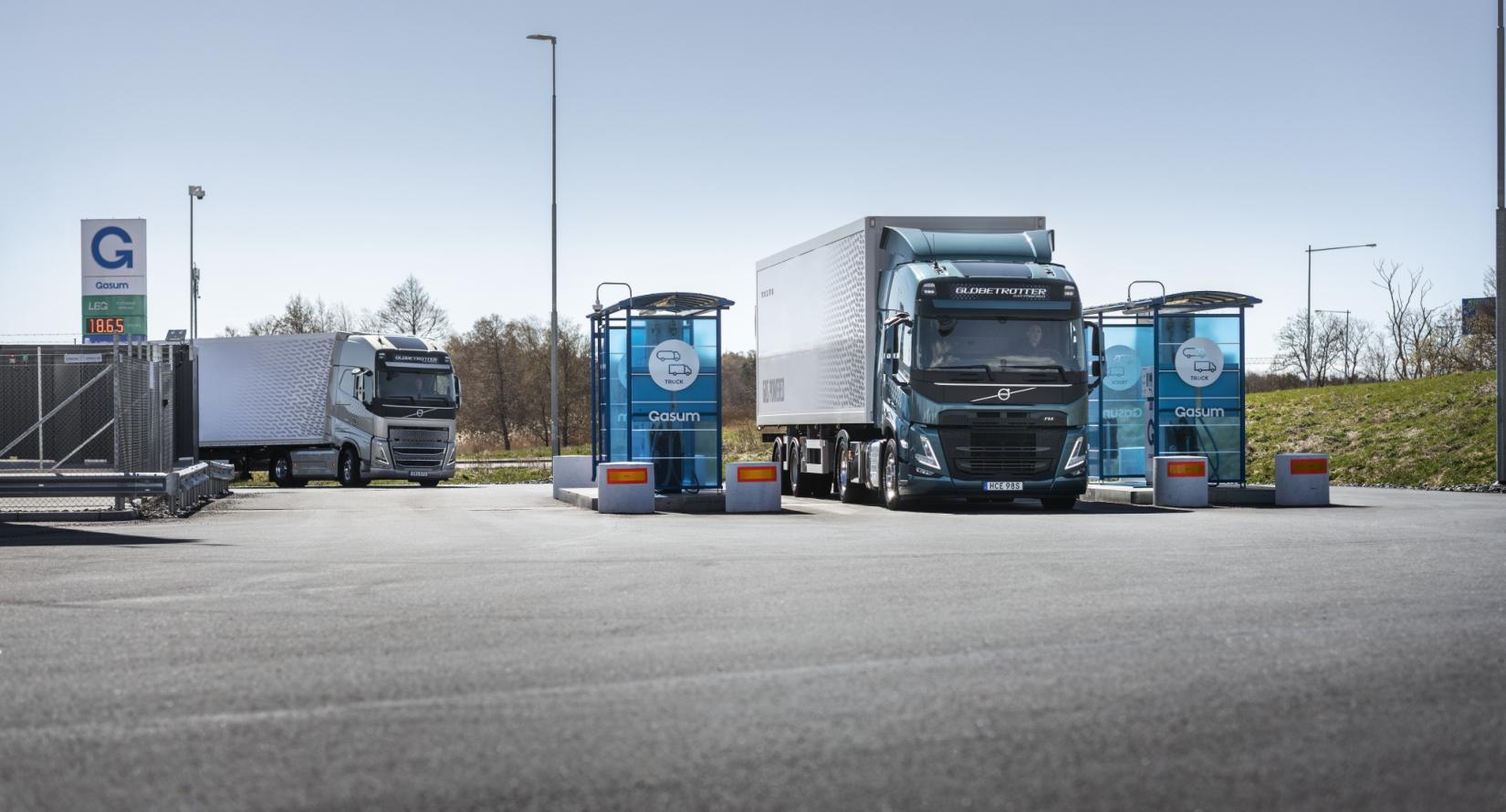 Volvo Trucks biogas
