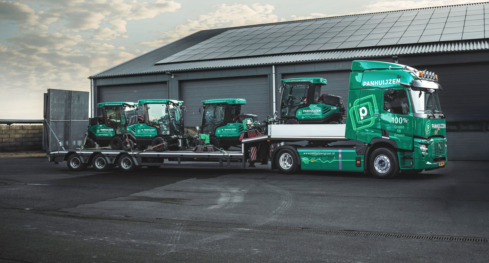 Renault Trucks E-Tech T Panhuijzen Groen