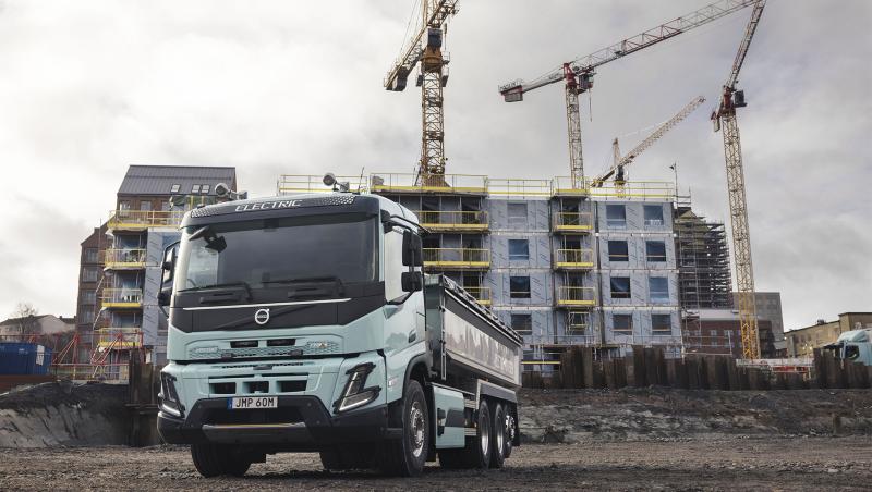 Volvo Trucks elektrische bouwtrucks