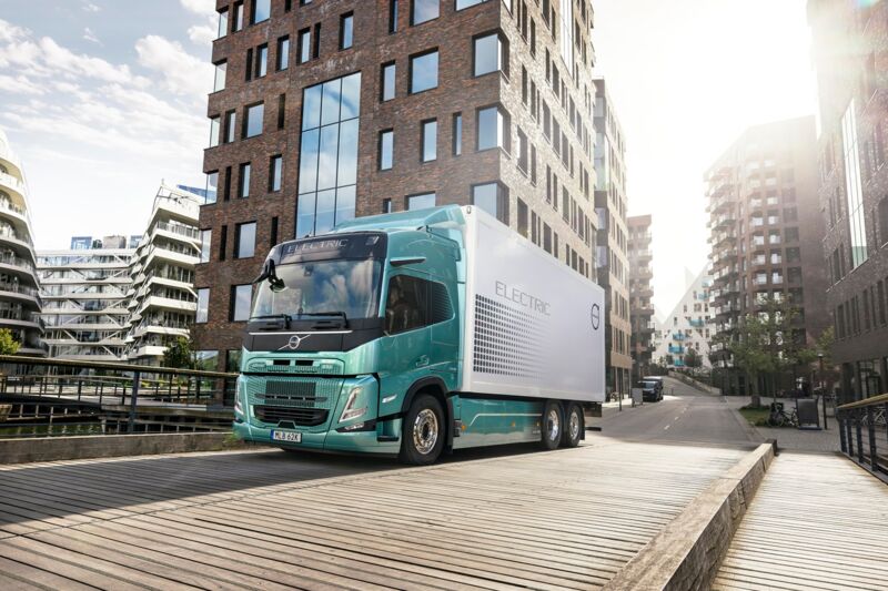 Volvo FM Electric bakwagen