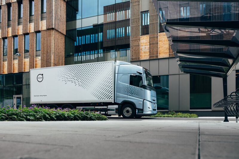 Volvo FH Aero-bakwagen op (bio-)LNG