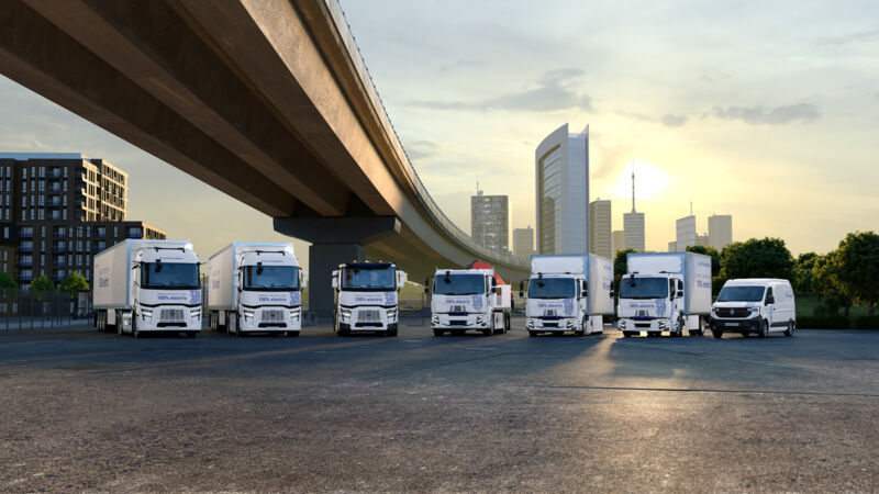 Renault Trucks E-Tech range LR