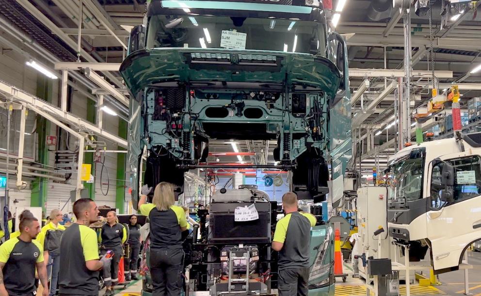 Volvo Trucks serieproductie zware elektrische trucks