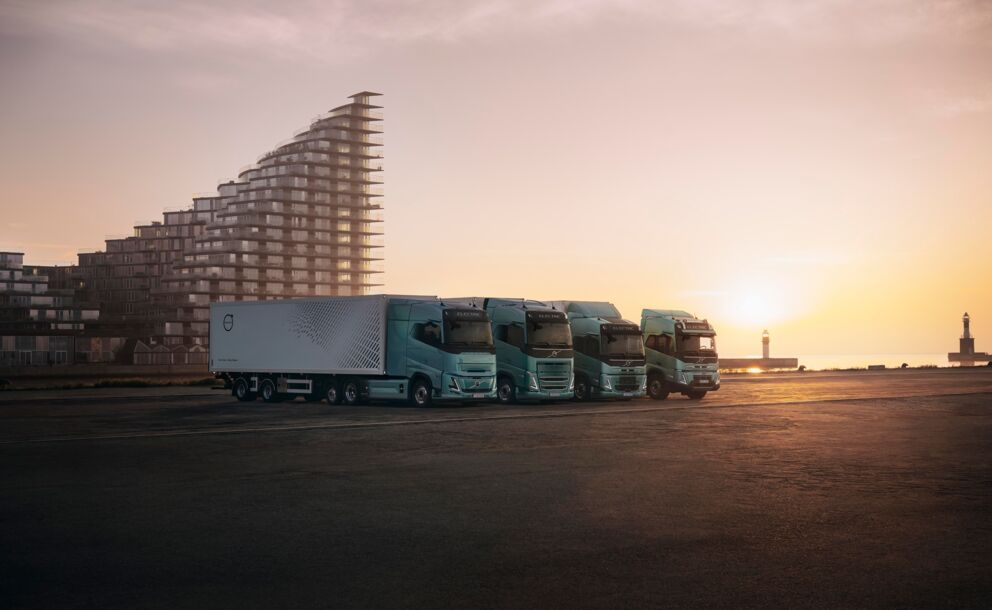 Volvo Trucks new generation electric truck range