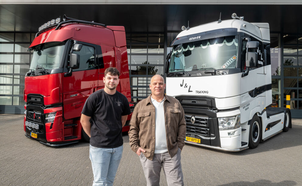 Renault Trucks T High Luuk en Ron Vosbeek