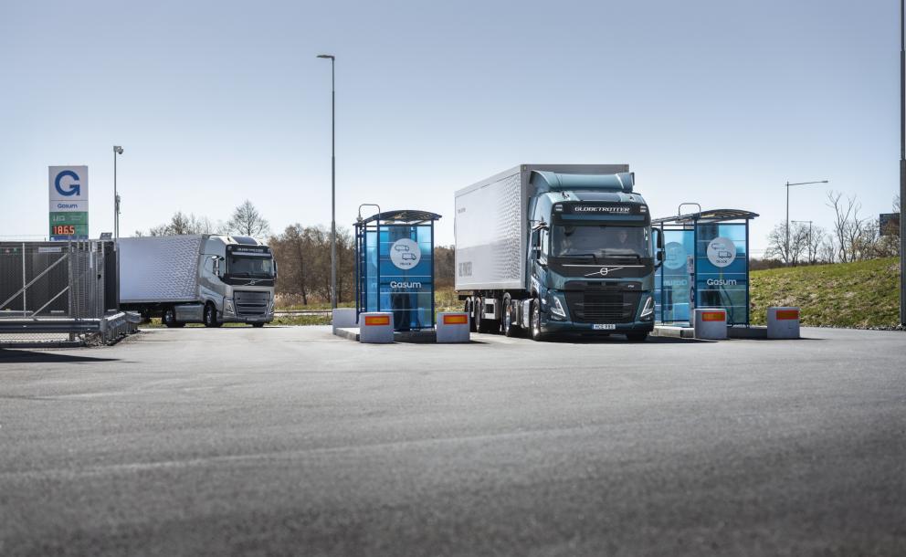 Volvo Trucks biogas