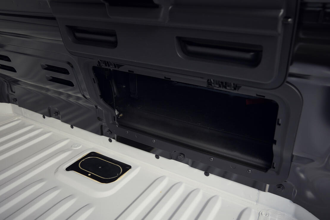 Renault Trafic E-Tech doorlaadluik open