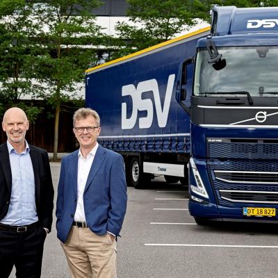 DSV Volvo Trucks header