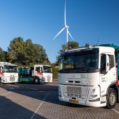 Volvo FM Electric portaalauto PreZero