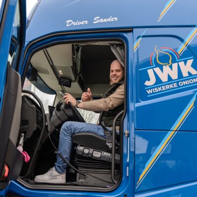 Nieuwe Volvo FH Aero voor chauffeur Sander 1